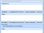 Outlook Generate Emails From Lists Software Screenshot