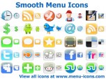 Smooth Menu Icons Screenshot