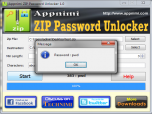 Appnimi ZIP Password Unlocker Screenshot