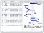 Silverlight Gantt Control Screenshot