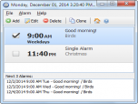 Free Alarm Clock Portable Screenshot