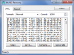 UUID Factory 2 Screenshot