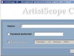 ArtistScope CD Protection Screenshot