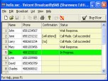 Voicent Broadcast By SMS