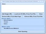 Open Multiple Web Sites (List Of URLs) At Once In  Screenshot
