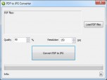 LotApps Free PDF to JPG Converter Screenshot