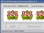 GIF to LED Animation Screensaver Maker