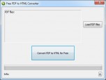 LotApps Free PDF to HTML Converter Screenshot