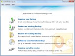 zebNet Outlook Backup 2012 Screenshot