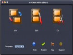 AVCWare Video Editor for Mac Screenshot