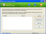 SQL Server Password Changer Screenshot