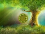 Fantasy Clock Animated Wallpaper Screenshot