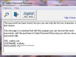 Safari Password Recovery Screenshot