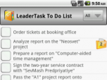 LeaderTask To Do List Screenshot