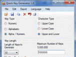 Quick Key Generator
