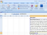 Excel Word Count