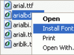 ClickFont Screenshot