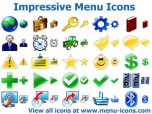 Impressive Menu Icons Screenshot
