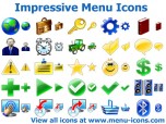 Impressive Menu Icons