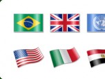 Icons-Land Vista Style Flags Icons Set Screenshot