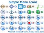 Simple Menu Icons Screenshot