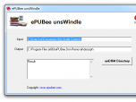 ePUBee Kindle DRM Removal Screenshot