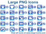 Large PNG Icons Screenshot