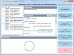 Bytescout PDF To HTML SDK Screenshot