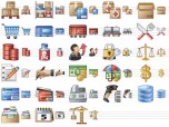 Large Logistics Icons Screenshot