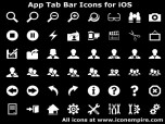 App Tab Bar Icons for iOS Screenshot