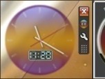 Desktop Alarm Clock & Stopwatch Screenshot
