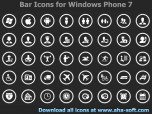 App Bar Icons for Windows Phone 7 Screenshot