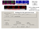 TimeUntil Digital Clock Generator Screenshot
