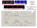 TimeUntil Digital Clock Generator