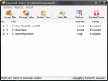 Advanced Folder Encryption Screenshot