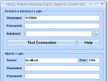 MySQL Firebird Interbase Import, Export & Convert  Screenshot