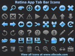 Retina App Tab Bar Icons Screenshot