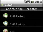 Apolsoft Android SMS Transfer Screenshot