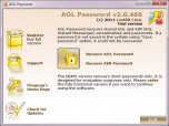 LastBit AOL Password Recovery Screenshot