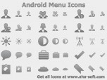 Android Menu Icons Screenshot