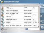 Special Uninstaller Screenshot