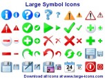 Large Symbol Icons Screenshot