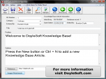 Knowledge Base Single User Version Screenshot