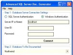 Adv SQL Server Documentation Generator Screenshot