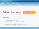 Namosofts Music Recovery Screenshot