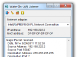 Wake-On-LAN Listener Screenshot