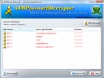 AIM Password Decryptor Screenshot