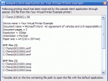 Virtual Printer Driver Screenshot