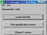 Australian Golf Handicap Calculator Screenshot