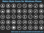 Metro Style Icons for Windows Phone Screenshot